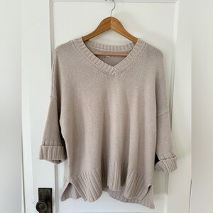 Oversized Taupe Sweater